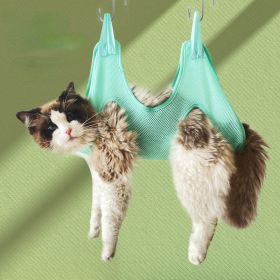 Cat Grooming Hammock Cat Grooming nail cutting anti scratch bite fixed bag bath Trimming Restraint Bag Pet dog groominghammock hanging Pet Suppli